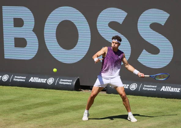 13 06 2026, Boss Open 2026, ATP Tour 250 Stuttgart, TTC Weissenhof, Tennis, Sport, in the picture Ben Shelton USA