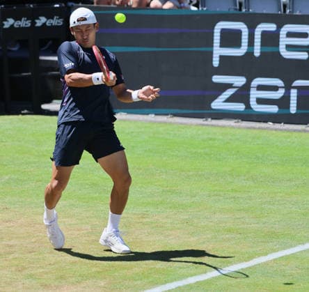 13 06 2026, Boss Open 2026, ATP Tour 250 Stuttgart, TTC Weissenhof, Tennis, Sport, in the picture Sho Shimabukuro JPN