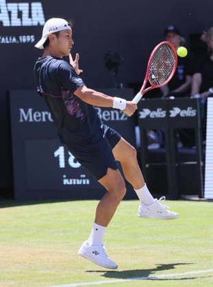 13 06 2026, Boss Open 2026, ATP Tour 250 Stuttgart, TTC Weissenhof, Tennis, Sport, in the picture Sho Shimabukuro JPN