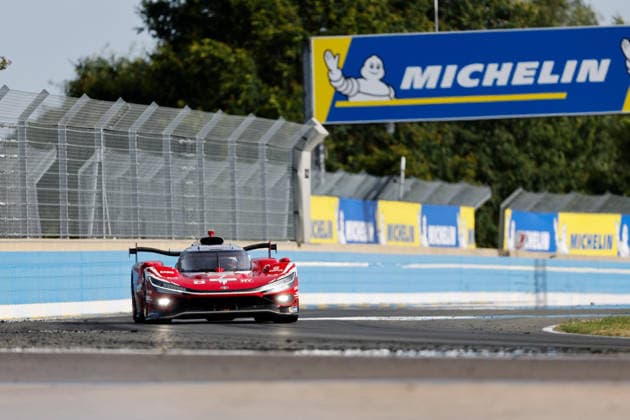 24 HEURES DU MANS 2026 - RACE - SATURDAY 07 CONWAY Mike (gbr), KOBAYASHI Kamui (jpn), DE VRIES Nyck (nld), Toyota Racing, Toyota TR010 Hybrid 07, Hypercar, action, during the 24 Hours of Le Mans 2026, 3rd round of the 2026 FIA World Endurance Championship, on June 13, 2026 on the Circuit des 24 Heures du Mans in Le Mans, France - Le MansFrance  Copyright: xFREDERICxLExFLOCxHx