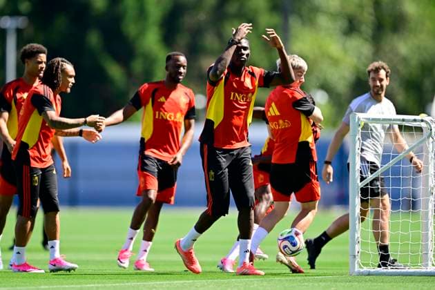 Belgian national football team - FIFA World Cup, WM, Weltmeisterschaft, Fussball 2026 - media activities 13 06 2026 RENTON, UNITED STATES OF AMERICA - JUNE 13 : Onana Amadou midfielder of Belgium pictured during a training session of the Belgian national football team during the FIFA World Cup 2026 on June 13, 2026 in Renton, United States of America, 13 06 2026 Renton United States of America  Copyright: xJanxDexMeuleneirx