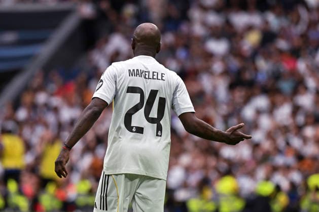 June 13, 2026, Madrid, Spain: Claude Makelele of Real Madrid Legends seen during the Corazon Classic Match between Real Madrid Leyendas and Inter Legends at Santiago Bernabeu stadium. Madrid Spain - ZUMAs197 20260613_aaa_s197_249 Copyright: xAtilanoxGarciax