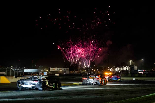 24 HEURES DU MANS 2026 - RACE - SUNDAY 58 WEST Alexander (swe), GEHRSITZ Finn (ger), GOETHE Benjamin (dnk), Garage 59, McLaren 720S LMGT3 Evo 58, LM GT3, action during the 24 Hours of Le Mans 2026, 3rd round of the 2026 FIA World Endurance Championship, on June 14, 2026 on the Circuit des 24 Heures du Mans in Le Mans, France - Le MansFrance  Copyright: xCharlyxLopezx