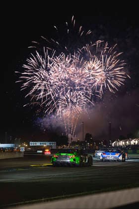 24 HEURES DU MANS 2026 - RACE - SUNDAY 87 UMBRARESCU Petru (rou), SCHMID Clemens (aut), LOPEZ JosÃ Maria (arg), Akkodis ASP Team, Lexus RC F LMGT3 87, LM GT3, action during the 24 Hours of Le Mans 2026, 3rd round of the 2026 FIA World Endurance Championship, on June 14, 2026 on the Circuit des 24 Heures du Mans in Le Mans, France - Le MansFrance  Copyright: xCharlyxLopezx