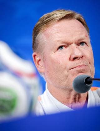 ARLINGTON - National coach Ronald Koeman during a press conference, PK, Pressekonferenz of the Dutch national team, Nationalteam on June 13, 2026, at Dallas Stadium, Arlington, Texas. For the Dutch national team, the World Cup begins with a match against Japan. KOEN VAN WEEL ANP xVIxANPxSportx xxANPxIVx 560943593 originalFilename: 560943593.jpg