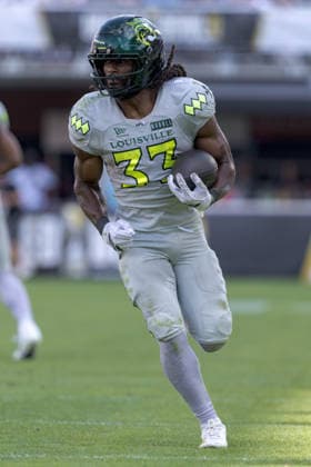June 13, 2026, Washington, D.C, U.S: Louisville Kings running back Ian Wheeler (33) carries the ball during the United Bowl UFL Championship game at Audi Field, Washington, D.C. UFL 2026 - United Bowl -Kings 27:20 Defenders  - ZUMAs304 20260613_zaf_s304_010 Copyright: xScottxStuartx