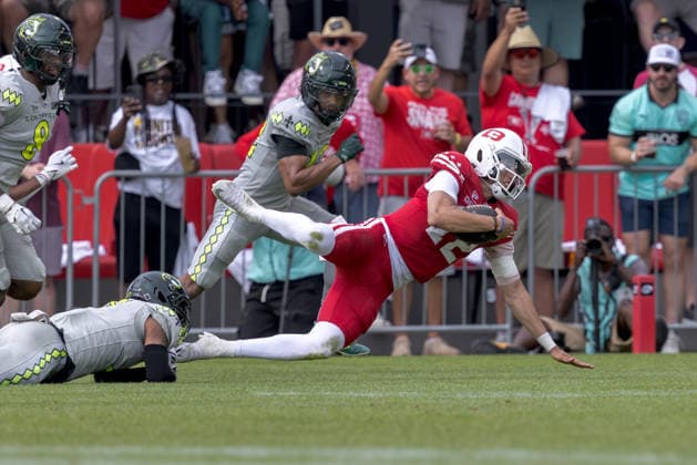 June 13, 2026, Washington, D.C, U.S: DC Defenders quarterback Jason Bean (12) is tripped up on a run during the United Bowl UFL Championship game at Audi Field, Washington, D.C. UFL 2026 - United Bowl -Kings 27:20 Defenders  - ZUMAs304 20260613_zaf_s304_028 Copyright: xScottxStuartx