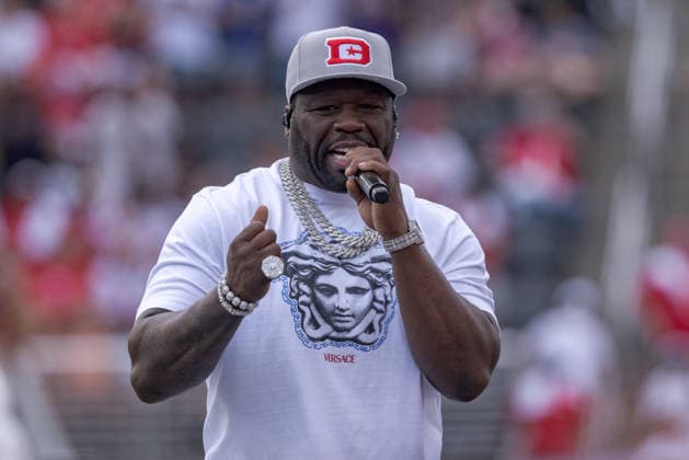 June 13, 2026, Washington, D.C, U.S: Rapper 50 Cent performed at the halftime of the United Bowl UFL Championship game at Audi Field, Washington, D.C. Washington U.S - ZUMAs304 20260613_zaf_s304_008 Copyright: xScottxStuartx