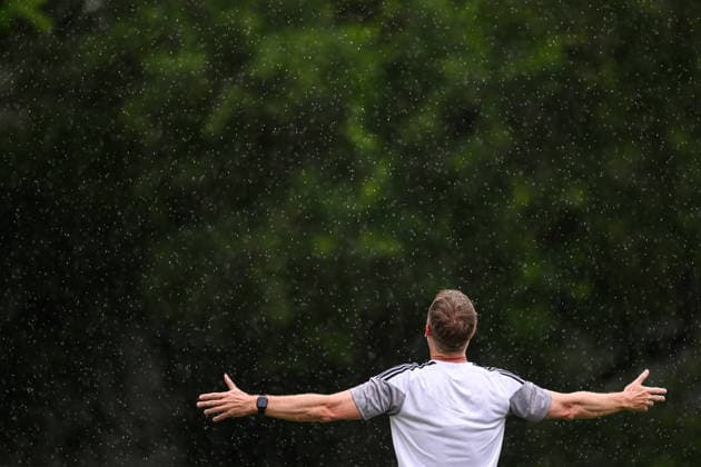 260614 Head coach Graham Potter of the Swedish national football team at a training session during day 3 of the FIFA World Cup 2026 on June 14, 2026 in Monterrey Photo Petter Arvidson BILDBYRAN kod PA PA1232 fotboll football soccer fotball vm fotbolls vm fotball vm fotbolls vm 2026 fifa world cup 2026 träning practice training sverige sweden sverige a day 3 bbeng  Copyright: PETTERxARVIDSON BB260614PA031