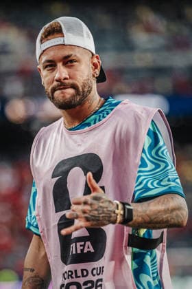 Soccer Men FIFA World Cup 2026 Group C Brazil vs Morocco 13 06 2026 Neymar 10, Brazil say goodbye to fans East Rutherford New York New Jersey Stadium New Jersey United States of America