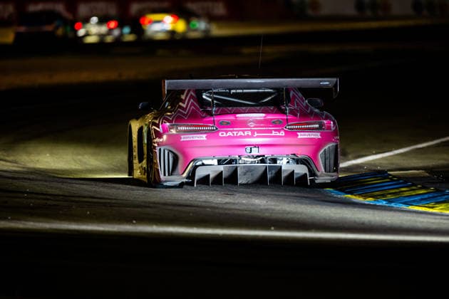 24 HEURES DU MANS 2026 - RACE - SUNDAY 62 AL-KHELAIFI Abdulla (qat), HANSES Julian (ger), ALESI Giuliano (fra), Team Qatar by Iron Lynx, Mercedes-AMG LMGT3 62, LM GT3, actionn during the 24 Hours of Le Mans 2026, 3rd round of the 2026 FIA World Endurance Championship, on June 14, 2026 on the Circuit des 24 Heures du Mans in Le Mans, France -  Copyright: xAndreaxLorenzinax