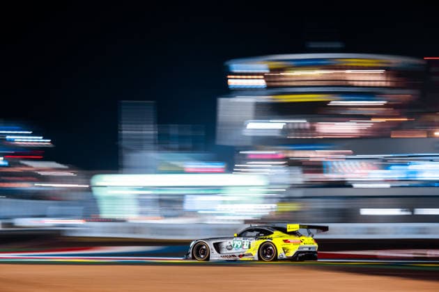 24 HEURES DU MANS 2026 - RACE - SUNDAY 79 ZELGER Johannes (ita), CRESSONI Matteo (ita), HODENIUS Lin (ned), Iron Lynx, Mercedes-AMG LMGT3 79, LM GT3, action during the 24 Hours of Le Mans 2026, 3rd round of the 2026 FIA World Endurance Championship, on June 14, 2026 on the Circuit des 24 Heures du Mans in Le Mans, France -  Copyright: xAndreaxLorenzinax