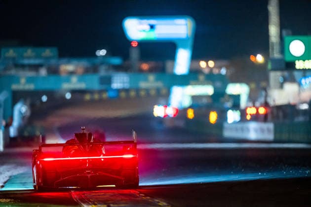 24 HEURES DU MANS 2026 - RACE - SUNDAY 50 FUOCO Antonio (ita), NIELSEN Nicklas (dnk), MOLINA Miguel (spa), Ferrari AF Corse, Ferrari 499P 50, Hypercar, action during the 24 Hours of Le Mans 2026, 3rd round of the 2026 FIA World Endurance Championship, on June 14, 2026 on the Circuit des 24 Heures du Mans in Le Mans, France -  Copyright: xAndreaxLorenzinax