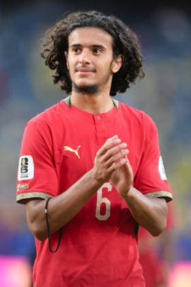 Soccer, World Cup 2026, 20260613, Brazil Morocco In the picture Ayyoub BOUADDI Morocco, 6 East Rutherford New York New Jersey Stadium New Jersey United States of America Copyright: Passion2Press MarkusxFischerx