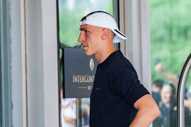 Football, FIFA World Cup 2026, Germany national team, arrival at the hotel