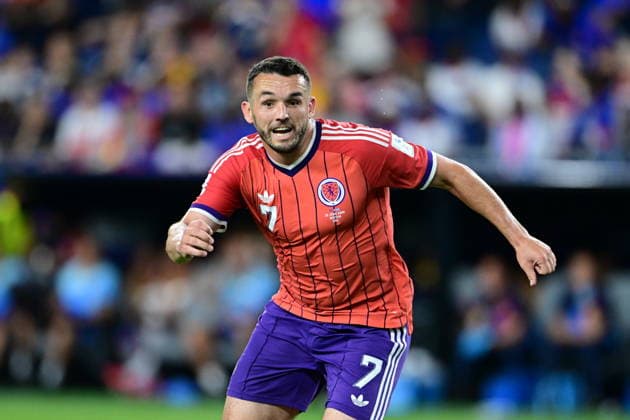 Haiti v Scotland - FIFA World Cup, WM, Weltmeisterschaft, Fussball 2026 - Group C FOXBOROUGH, UNITED STATES - JUNE 13: John McGinn (7) of Scotland celebrates after scoring a goal during the 2026 FIFA World Cup First Stage Group C match between Haiti and Scotland at Gillette Stadium (Boston Stadium) in Foxborough, Massachusetts, United States on June 13, 2026. Abdulhamid Hosbas Anadolu Massachusetts United States. Editorial use only. Please get in touch for any other usage.  Copyright: x2026xAnadoluxAbdulhamidxHosbasx