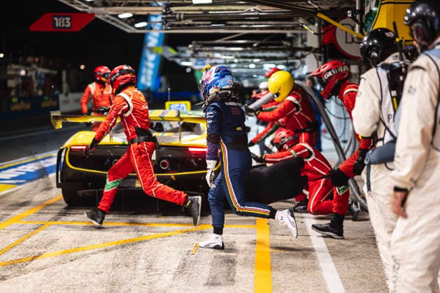 24 HEURES DU MANS 2026 - RACE - SUNDAY WADOUX Lilou (fra), Richard Mille AF Corse, Ferrari 296 LMGT3 Evo 150, LM GT3, portrait during the 24 Hours of Le Mans 2026, 3rd round of the 2026 FIA World Endurance Championship, on June 14, 2026 on the Circuit des 24 Heures du Mans in Le Mans, France - Le MansFrance  Copyright: xCharlyxLopezx
