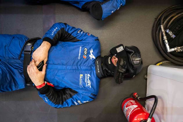24 HEURES DU MANS 2026 - RACE - SUNDAY Alpine Endurance Team mechanic, mecanicien during the 24 Hours of Le Mans 2026, 3rd round of the 2026 FIA World Endurance Championship, on June 14, 2026 on the Circuit des 24 Heures du Mans in Le Mans, France - Le MansFrance  Copyright: xCharlyxLopezx