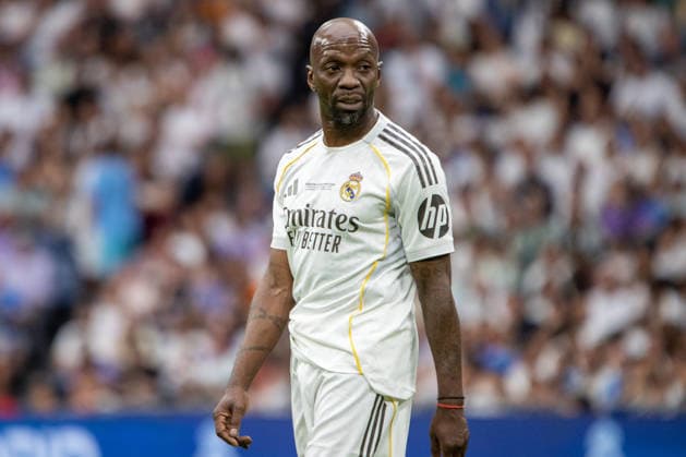 Real Madrid Leyendas Vs Inter Legends in Madrid, Spain - 13 Jun 2026 Claude Makelele of Real Madrid Leyendas is seen in action during the Corazon Classic Match 2026 football match between Real Madrid Leyendas and Inter Legends at Santiago Bernabeu stadium. Final score; Real Madrid Leyendas 2:1 Inter Legends Madrid Spain Copyright: xDavidxCanalesx xSOPAxImagesx DCCorazonClasicmatch260613-26