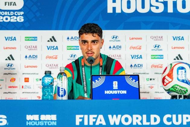FIFA World Cup 2026, Press conference before the match Germany vs Curacao with coach Julian Nagelsmann and Aleksandar Pavlovic on 13 06 2026 at NRG Stadium in Houston, Texas Copyright: xBahhoxKarax