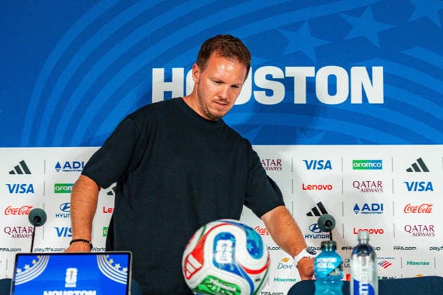 FIFA World Cup 2026, Press conference before the match Germany vs Curacao with coach Julian Nagelsmann and Aleksandar Pavlovic on 13 06 2026 at NRG Stadium in Houston, Texas Copyright: xBahhoxKarax