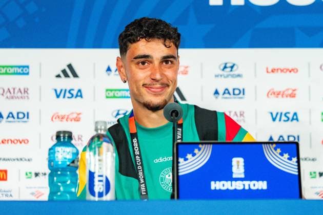 FIFA World Cup 2026, Press conference before the match Germany vs Curacao with coach Julian Nagelsmann and Aleksandar Pavlovic on 13 06 2026 at NRG Stadium in Houston, Texas Copyright: xBahhoxKarax