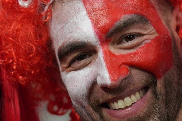 Australia v Turkiye - FIFA World Cup, WM, Weltmeisterschaft, Fussball 2026 - Group D VANCOUVER, CANADA - JUNE 13: Fans of Turkiye gather on the stadium prior to 2026 FIFA World Cup First Stage Group D match between Australia and Turkiye at BC Place Stadium in Vancouver, Canada on June 13, 2026. Ercin Erturk Anadolu British Columbia Canada. Editorial use only. Please get in touch for any other usage.  Copyright: x2026xAnadoluxErcinxErturkx