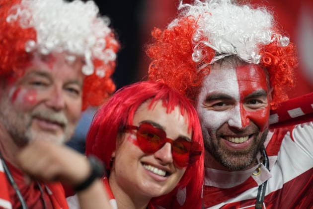 Australia v Turkiye - FIFA World Cup, WM, Weltmeisterschaft, Fussball 2026 - Group D VANCOUVER, CANADA - JUNE 13: Fans of Turkiye gather on the stadium prior to 2026 FIFA World Cup First Stage Group D match between Australia and Turkiye at BC Place Stadium in Vancouver, Canada on June 13, 2026. Ercin Erturk Anadolu British Columbia Canada. Editorial use only. Please get in touch for any other usage.  Copyright: x2026xAnadoluxErcinxErturkx