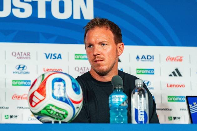 FIFA World Cup 2026, Press conference before the match Germany vs Curacao with coach Julian Nagelsmann and Aleksandar Pavlovic on 13 06 2026 at NRG Stadium in Houston, Texas Copyright: xBahhoxKarax