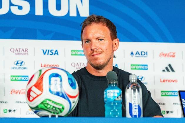 FIFA World Cup 2026, Press conference before the match Germany vs Curacao with coach Julian Nagelsmann and Aleksandar Pavlovic on 13 06 2026 at NRG Stadium in Houston, Texas Copyright: xBahhoxKarax