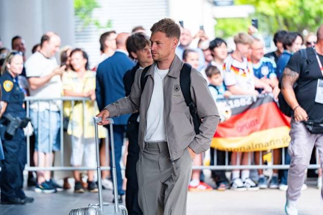 FIFA World Cup 2026, arrival of the German national team DFB at the team hotel Inter Continental on 13 06 2026 in Houston, Texas Joshua Kimmich Copyright: xBahhoxKarax