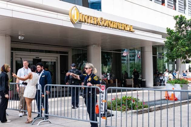 FIFA World Cup 2026, arrival of the German national team DFB at the team hotel Inter Continental on 13 06 2026 in Houston, Texas Copyright: xBahhoxKarax