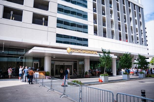 FIFA World Cup 2026, arrival of the German national team DFB at the team hotel Inter Continental on 13 06 2026 in Houston, Texas Copyright: xBahhoxKarax