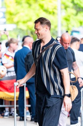 FIFA World Cup 2026, Arrival of the German national team DFB at the team hotel Inter Continental on 13 06 2026 in Houston, Texas Manuel Neuer Copyright: xBahhoxKarax