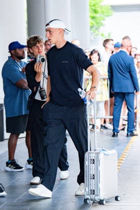 FIFA World Cup 2026, arrival of the German national team DFB at the team hotel Inter Continental on 13 06 2026 in Houston, Texas Joshua Kimmich and Nico Schlotterbeck Copyright: xBahhoxKarax