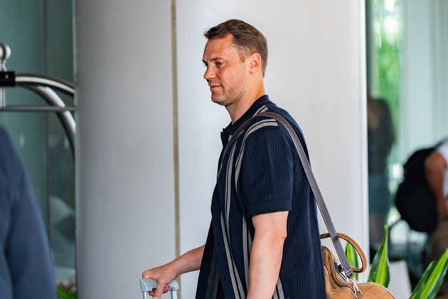 FIFA World Cup 2026, Arrival of the German national team DFB at the team hotel Inter Continental on 13 06 2026 in Houston, Texas Manuel Neuer Copyright: xBahhoxKarax