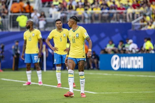 RECORD DATE NOT STATED match between Brazil and Morocco for the 2026 FIFA World Cup, WM, Weltmeisterschaft, Fussball New Jersey (NJ), June 13, 2026 - World Cup Brazil vs. Morocco - Match between Brazil and Morocco for the 2026 FIFA World Cup Group Stage, Round 1, at MetLife Stadium in New Jersey, USA, on the evening of Saturday, June 13, 2026.(Foto: Pedro Paulo Diaz Thenews2 imago images) SPO  Copyright: xPedroxPauloxDiazx