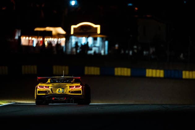 24 HEURES DU MANS 2026 - RACE - SATURDAY 33 KEATING Ben (usa), EDGAR Jonny (gbr), CATSBURG Nicky (ned), TF Corvette Z06 LMGT3.R 33, LM GT3, action during the 24 Hours of Le Mans 2026, 3rd round of the 2026 FIA World Endurance Championship, on June 13, 2026 on the Circuit des 24 Heures du Mans in Le Mans, France -  Copyright: xAndreaxLorenzinax