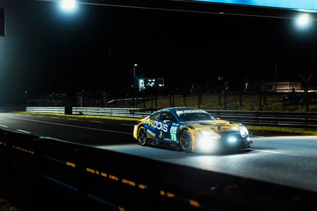 24 HEURES DU MANS 2026 - RACE - SATURDAY 78 VAN ROMPUY Tom (bel), DAVID Hadrien (fra), HAWKSWORTH Jack (gbr), Akkodis ASP Team, Lexus RC F LMGT3 78, LM GT3, action during the 24 Hours of Le Mans 2026, 3rd round of the 2026 FIA World Endurance Championship, on June 13, 2026 on the Circuit des 24 Heures du Mans in Le Mans, France -  Copyright: xAndreaxLorenzinax