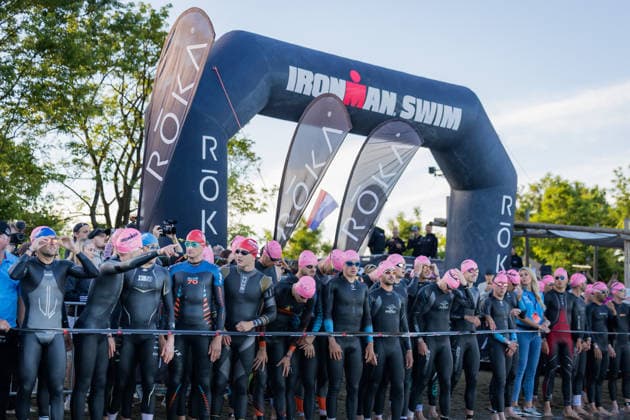 TRIATHLON - Ironman Austria 2026 KLAGENFURT,AUSTRIA,14.JUN.26 - TRIATHLON - Ironman Kaernten-Klagenfurt. Image shows the start.  GEPAxpictures xMatthiasxTrinkl