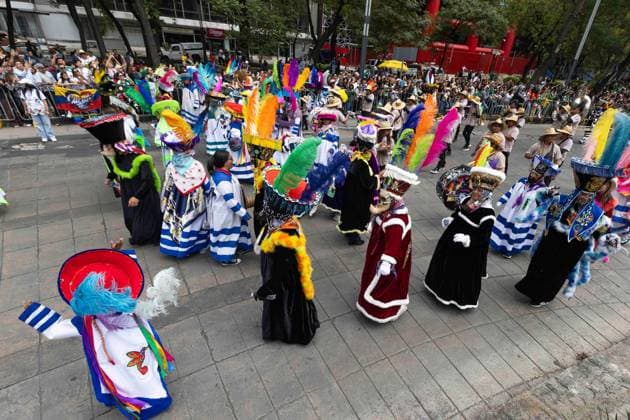 Mexico City hosts The Ball Returns Home World Cup parade MEXICO CITY, MEXICO JUNE 13, 2026: Performers, artists and spectators take part in The Ball Returns Home, a World Cup parade organized by the Mexico City Ministry of Culture as part of the celebrations surrounding the opening of the 2026 FIFA World Cup, WM, Weltmeisterschaft, Fussball The event brought together residents and visitors in the Mexican capital for a procession featuring cultural performances, music and artistic displays highlighting Mexico s history, identity and connection to football. Mexico City Mexico Copyright: x xCristianxLeyvax xJNAxPressx