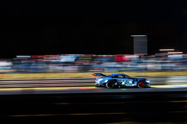24 HEURES DU MANS 2026 - RACE - SATURDAY 88 GATTUSO Stefano (ita), LEVORATO Giammarco (ita), SARGEANT Logan (usa), Proton Competition, Ford Mustang LMGT3 88, LM GT3, action during the 24 Hours of Le Mans 2026, 3rd round of the 2026 FIA World Endurance Championship, on June 13, 2026 on the Circuit des 24 Heures du Mans in Le Mans, France -  Copyright: xAndreaxLorenzinax