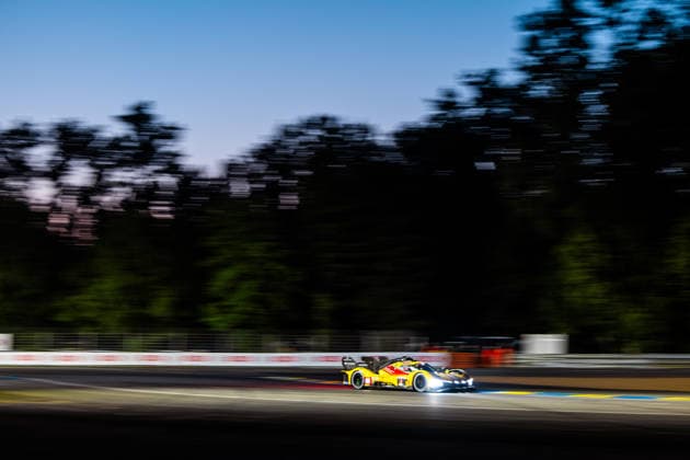 24 HEURES DU MANS 2026 - RACE - SATURDAY 83 YE Yifei (chn), KUBICA Robert (pol), HANSON Phil (gbr), AF Corse, Ferrari 499P 83, Hypercar, action during the 24 Hours of Le Mans 2026, 3rd round of the 2026 FIA World Endurance Championship, on June 13, 2026 on the Circuit des 24 Heures du Mans in Le Mans, France -  Copyright: xAndreaxLorenzinax