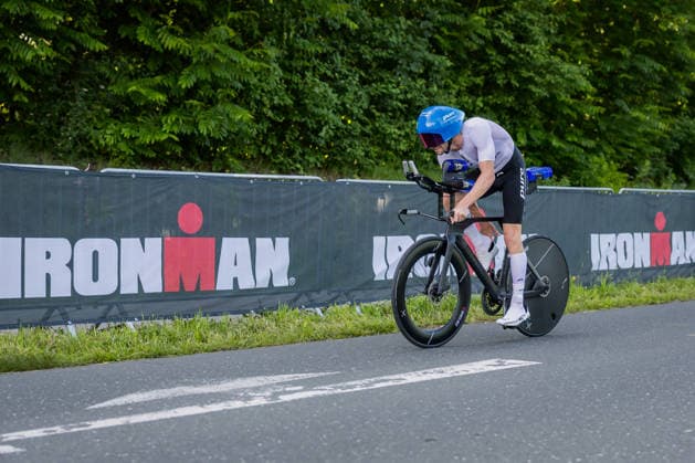 TRIATHLON - Ironman Austria 2026 KLAGENFURT,AUSTRIA,14.JUN.26 - TRIATHLON - Ironman Kaernten-Klagenfurt. Image shows Luis Knabl (AUT).  GEPAxpictures xMatthiasxTrinkl