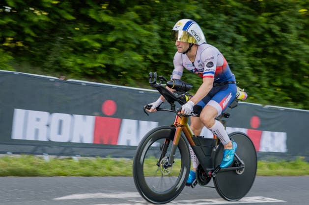 TRIATHLON - Ironman Austria 2026 KLAGENFURT,AUSTRIA,14.JUN.26 - TRIATHLON - Ironman Kaernten-Klagenfurt. Image shows Christophe De Keyser (BEL).  GEPAxpictures xMatthiasxTrinkl