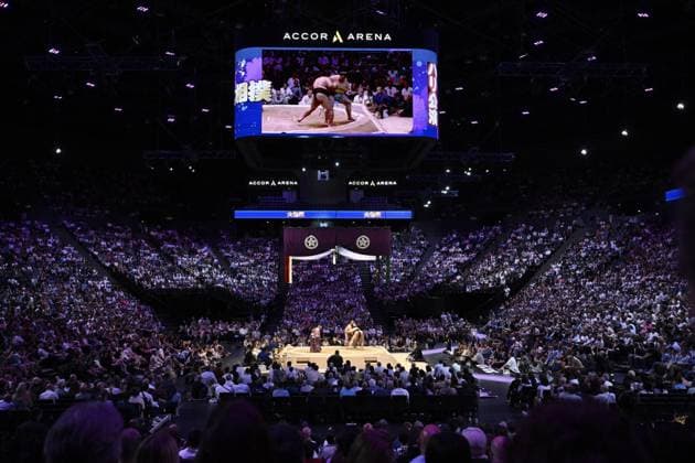 Sumo: Paris tournament A two-day sumo tournament opens at Accor Arena in Paris on June 13, 2026.  A14AA0005618710P