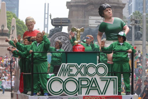 Football, FIFA World Cup 2026, World Cup Parade in Mexico City