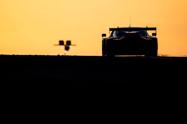 24 HEURES DU MANS 2026 - RACE - SUNDAY 23 NEWELL Gray (usa), BARRICHELLO Eduardo (bra), ADAM Jonny (gbr), Heart of Racing Team, Aston Martin Vantage AMR LMGT3 23, LM GT3, action during the 24 Hours of Le Mans 2026, 3rd round of the 2026 FIA World Endurance Championship, on June 14, 2026 on the Circuit des 24 Heures du Mans in Le Mans, France - Le MansFrance  Copyright: xCharlyxLopezx