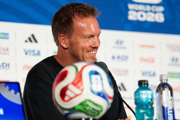 Julian Nagelsmann Germany, head coach takes part in the final press conference before the group match against Curacao USA, German national soccer team, press conference, Houston, 13 06 2026 USA, German national soccer team, press conference, Houston, 13 06 2026 Houston Copyright: xEibner-Pressefoto ScottxColemanx EP_SCN