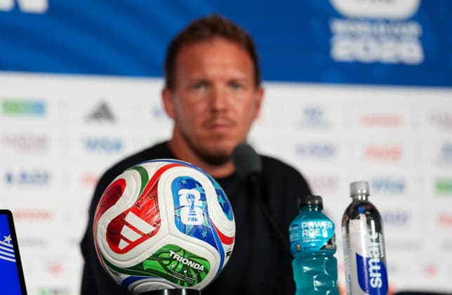 Julian Nagelsmann Germany, head coach takes part in the final press conference before the group match against Curacao USA, German national soccer team, press conference, Houston, 13 06 2026 USA, German national soccer team, press conference, Houston, 13 06 2026 Houston Copyright: xEibner-Pressefoto ScottxColemanx EP_SCN